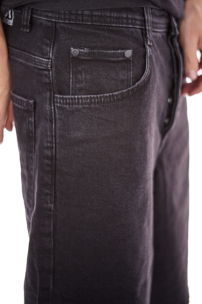 Szorty Homeboy  - x-tra BAGGY Shorts WASHED BLACK