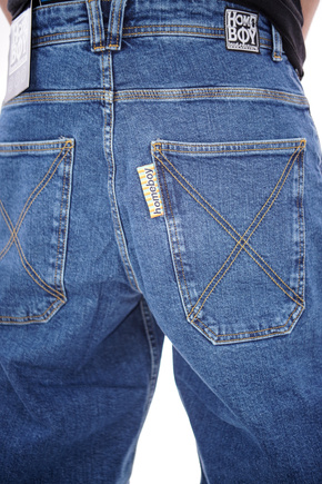 Spodnie Homeboy  - x-tra MONSTER Denim WASHED BLUE 