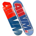 Deck 411VM - Cut Out Ex7 (red/blue)