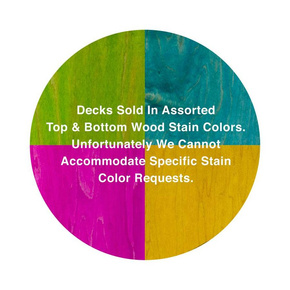 Deck Foundation - 90's (orange/green/blue/red)