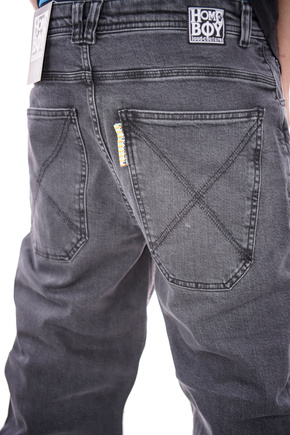 Spodnie Homeboy  - x-tra BAGGY Denim WASHED GREY