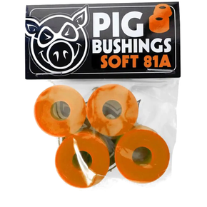 Gumki do trucków PIG - Bushings 81a soft (orange)
