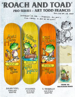 Deck Antihero - Trujillo Roach And Toad