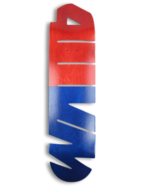 Deck 411VM - Cut Out Ex7 (red/blue)