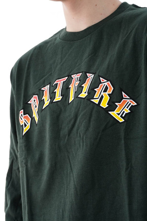 Longsleeve Spitfire - Old E Bighead (forest green)