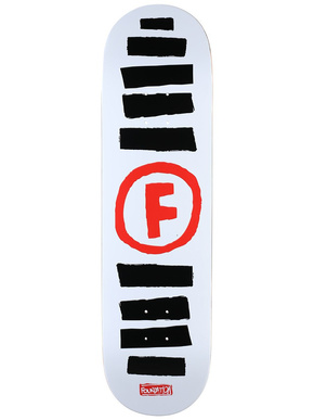 Deck Foundation - Doodle Stripe White