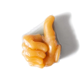 Wosk Bro Style - Thumbs Up Skate Wax - (yellow/blue/orange)