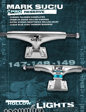 Trucki Thunder - Suciu Nightwatch Inverted (silver/blue)