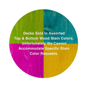 Deck Krooked -Worrest Up Down Twin Tail Slick (orange)