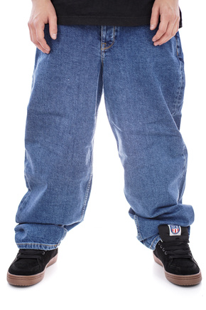 Spodnie Homeboy  - x-tra MONSTER Denim WASHED BLUE 