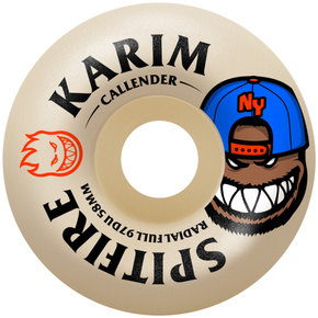 Kółka Spitfire -  F4 97du  Radial Full Karim Callender Burn Squad (natural)