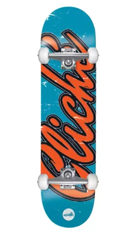 Deska kompletna Cliche - Old Logo FP (blue/orange)