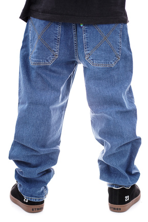 Spodnie Homeboy  - x-tra BAGGY Denim WASHED BLUE