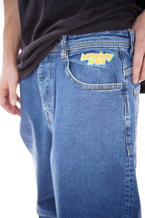 Spodnie Homeboy  - x-tra BAGGY Denim WASHED BLUE