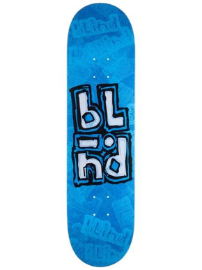 Deck Blind - OG Stacked Stamp blue