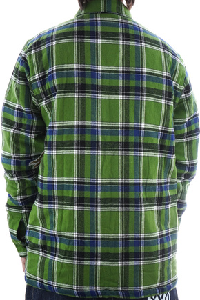 Kurtka  Antihero - Basic Eagle Flannel (green/blue)