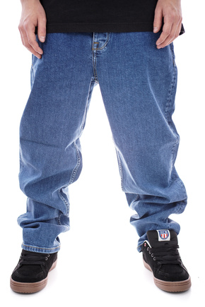 Spodnie Homeboy  - x-tra BAGGY Denim WASHED BLUE