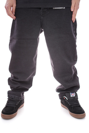 Spodnie Homeboy  - x-tra BAGGY Denim WASHED BLACK