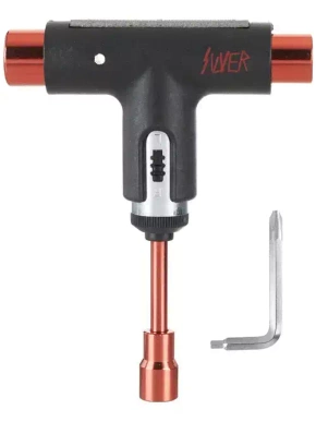 Klucz do deskorolki Silver x Slayer (black/red)