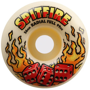 Kółka Spitfire - F4 99du Hot Hand Radial Full (white)