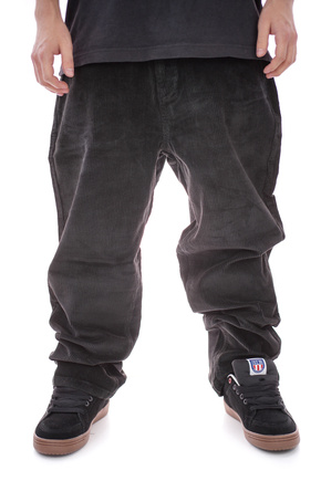 Spodnie Homeboy - x-tra BAGGY CORD BLACK