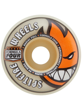 Kółka Spitfire - F4 Radial Full (natural/orange)
