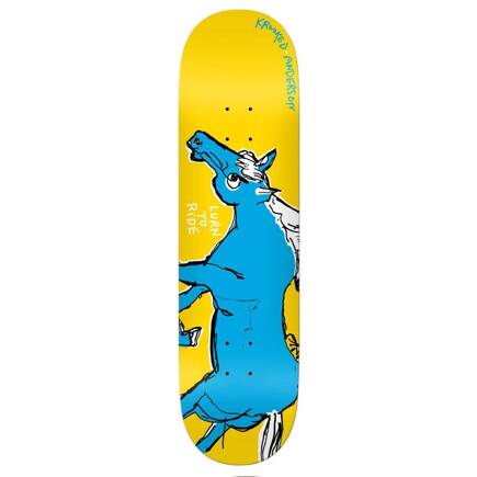 Deck Krooked -Manderson Lurn to Ride (yellow)