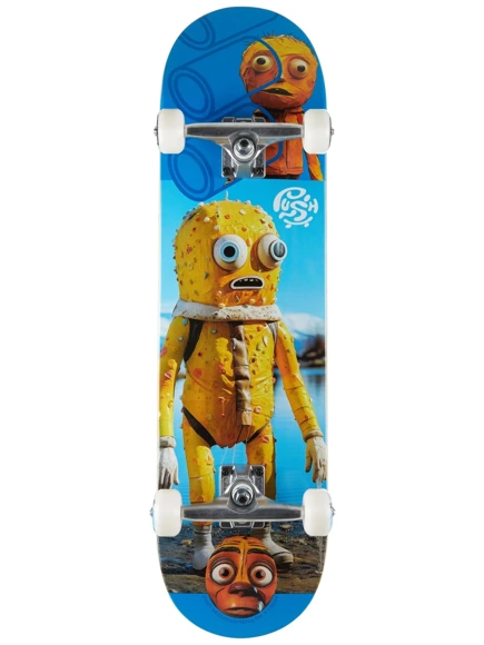 Deska kompletna  Push - Yellow Man FP (blue)